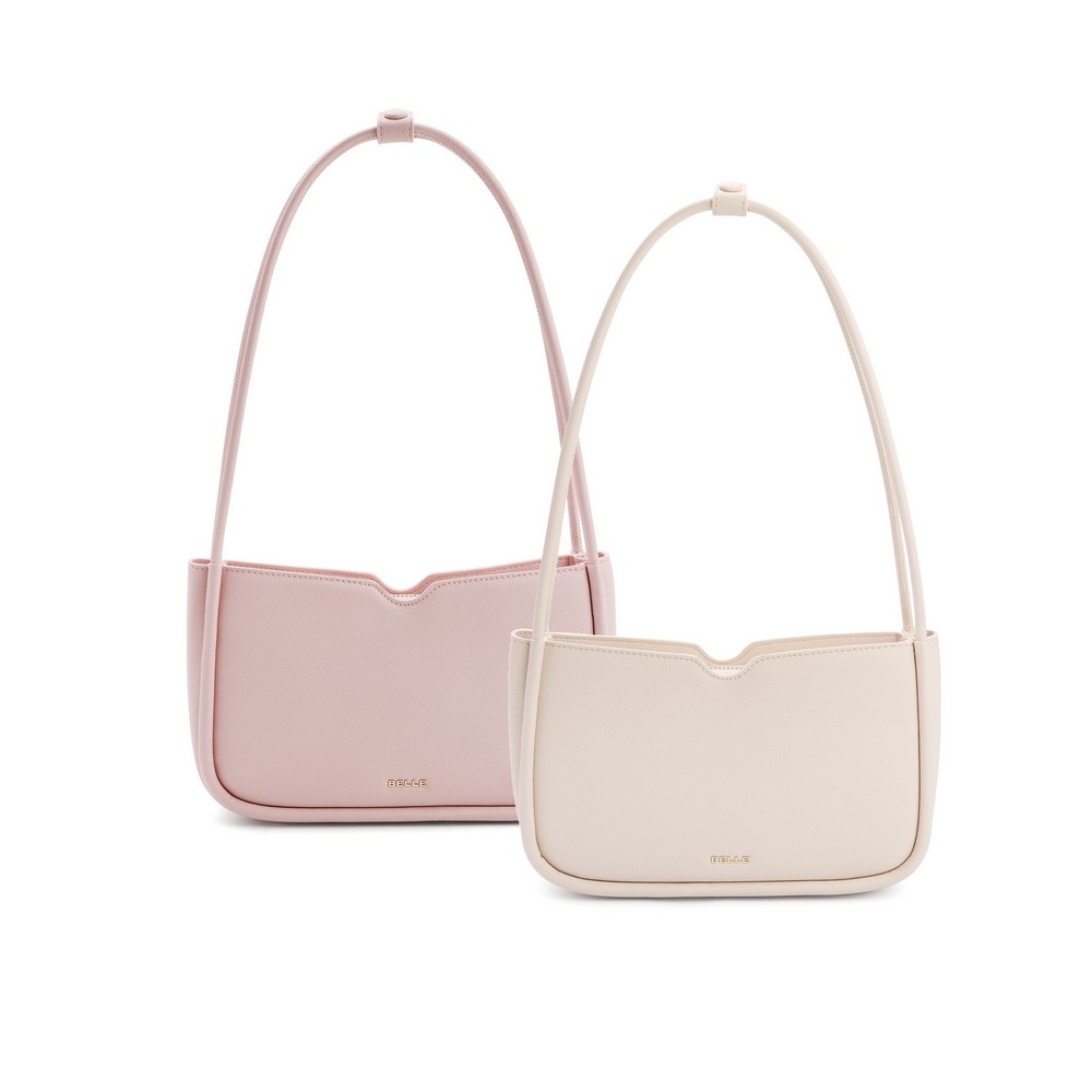 belle百丽箱包2021夏新商场同款通勤纯色时尚女士包袋