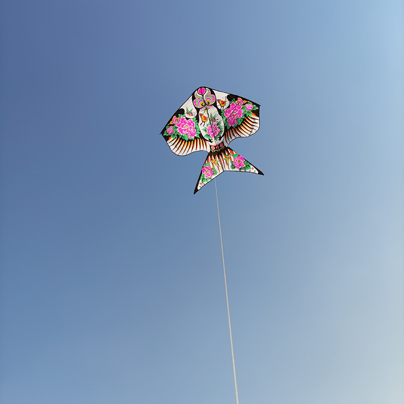 潍坊奎鹰彩绘沙燕精品风筝传统中国国风特色风筝