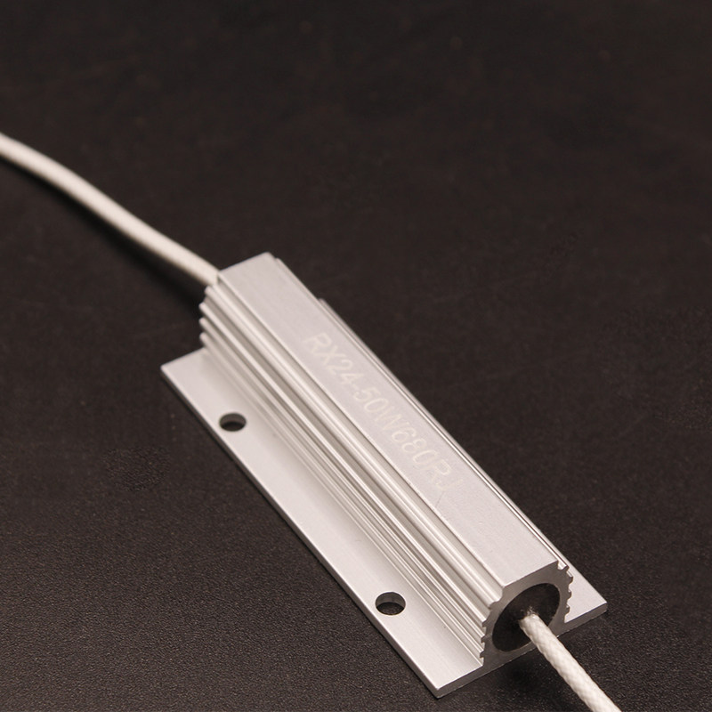 rx24-50w560r银白色引线线式电阻器电容放电启动铝壳电阻器