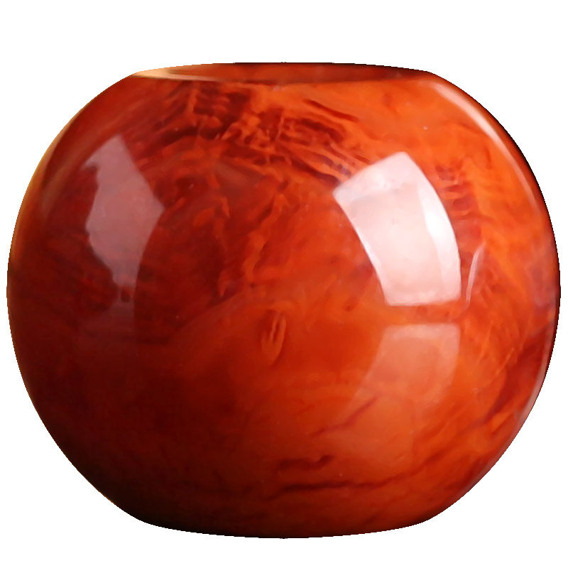 四川凉山满肉南红玛瑙火焰纹冰飘玛瑙算盘珠桶珠隔珠手链半成品