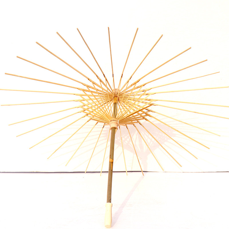 油纸纸伞伞架伞骨工艺品装饰舞蹈道具手工竹条工艺伞