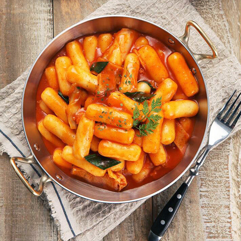 韩式芝士年糕芝心拉丝夹心辣炒年糕条韩国部队火锅马克定食500g*3