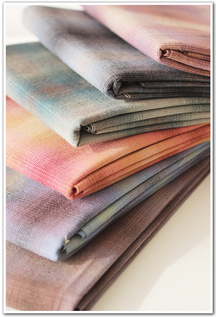 先染布 渐变纯棉布 色织面料服装窗帘桌布沙发靠垫条纹先染布料