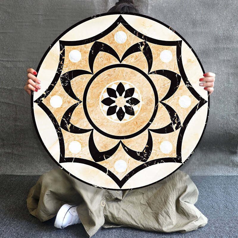 装饰客厅地面入户玄关地砖贴纸防水防滑欧式瓷砖