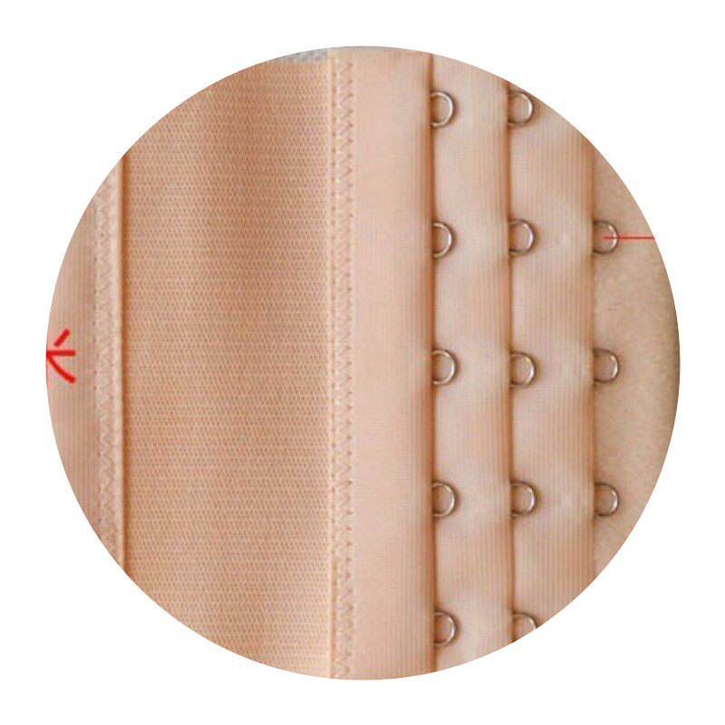 2个装加长胸罩搭扣扣背三排文胸五扣延长内衣搭扣