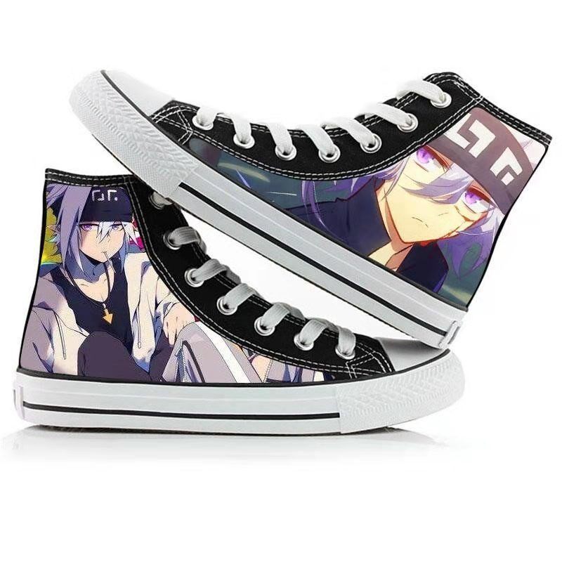 凹凸世界鞋子动漫周边帆布鞋雷狮安迷修格瑞金凯利安莉洁帕洛斯  价格