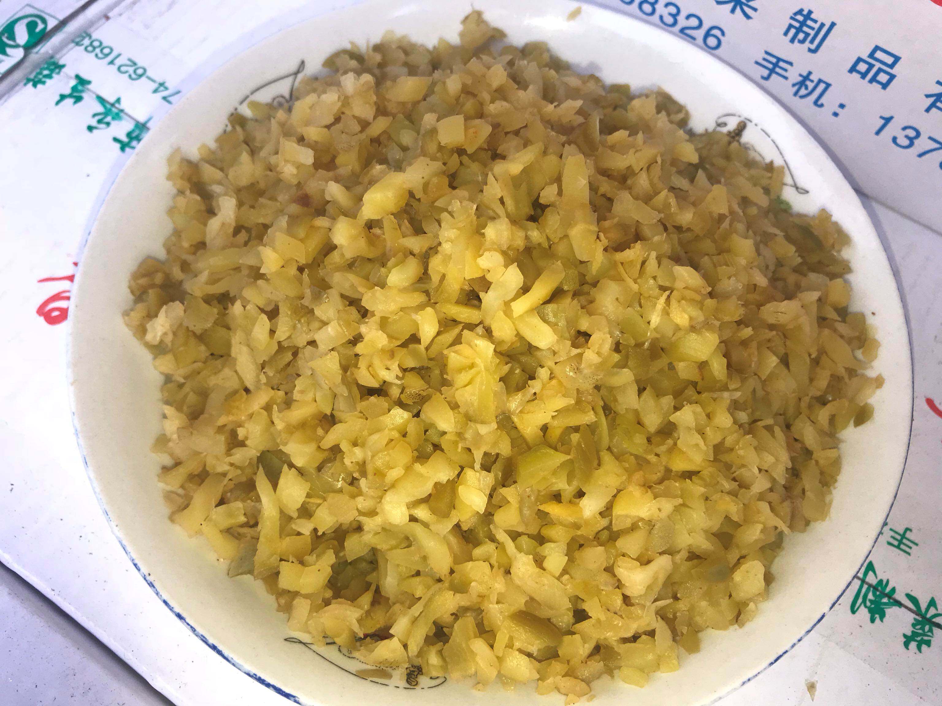 榨菜粒净净重9斤丁榨菜包邮下饭菜商用酱菜酱菜