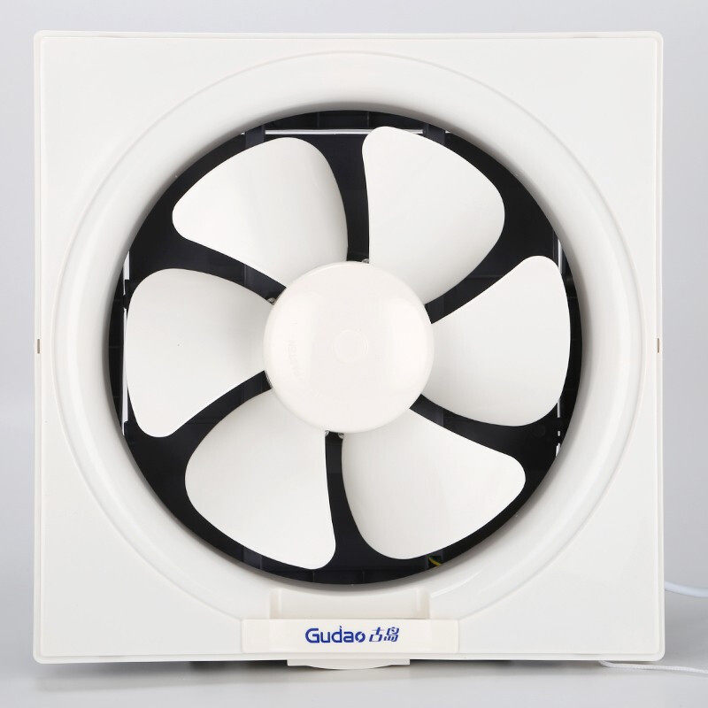 百叶百叶窗窗式排气扇厨房油烟换气扇浴室排风扇双向定时器