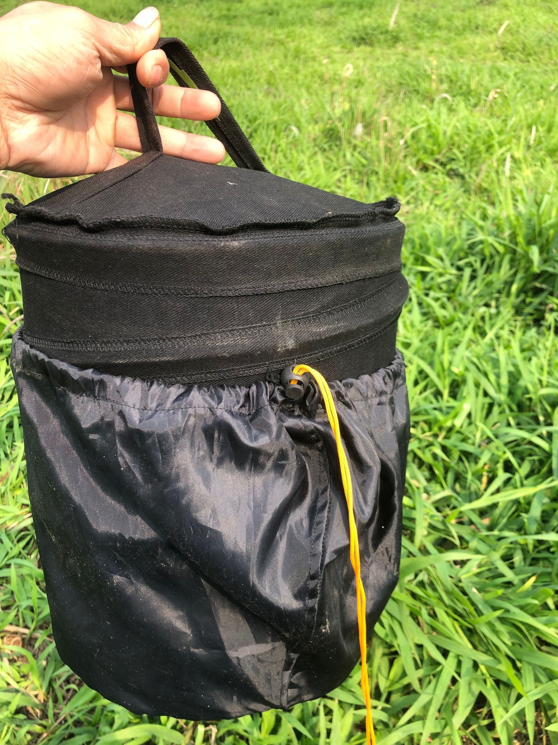 收蜂袋收蜂笼诱招蜜蜂黑色布袋捕土蜂捉野外分蜂群折叠引蜂笼中蜂