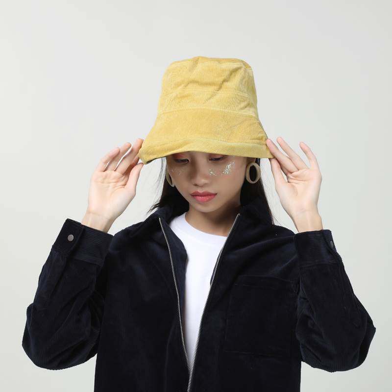 nome诺米家居浪漫法系绒质渔夫帽春秋冬季nome帽子