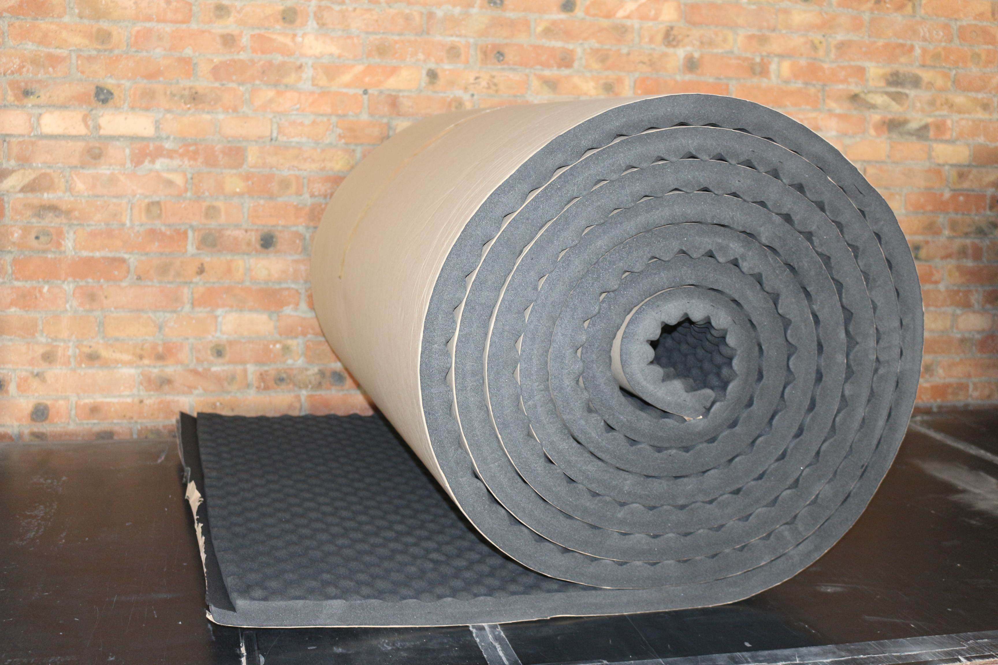 雨棚隔音静音海绵无声防滴水声消音室外棉自隔音棉