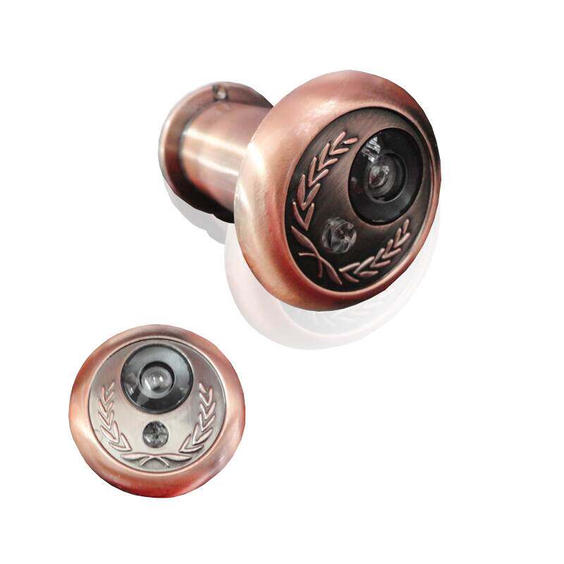 景元防盗门猫眼撬门镜全金属门铃两用锌合金直径门镜