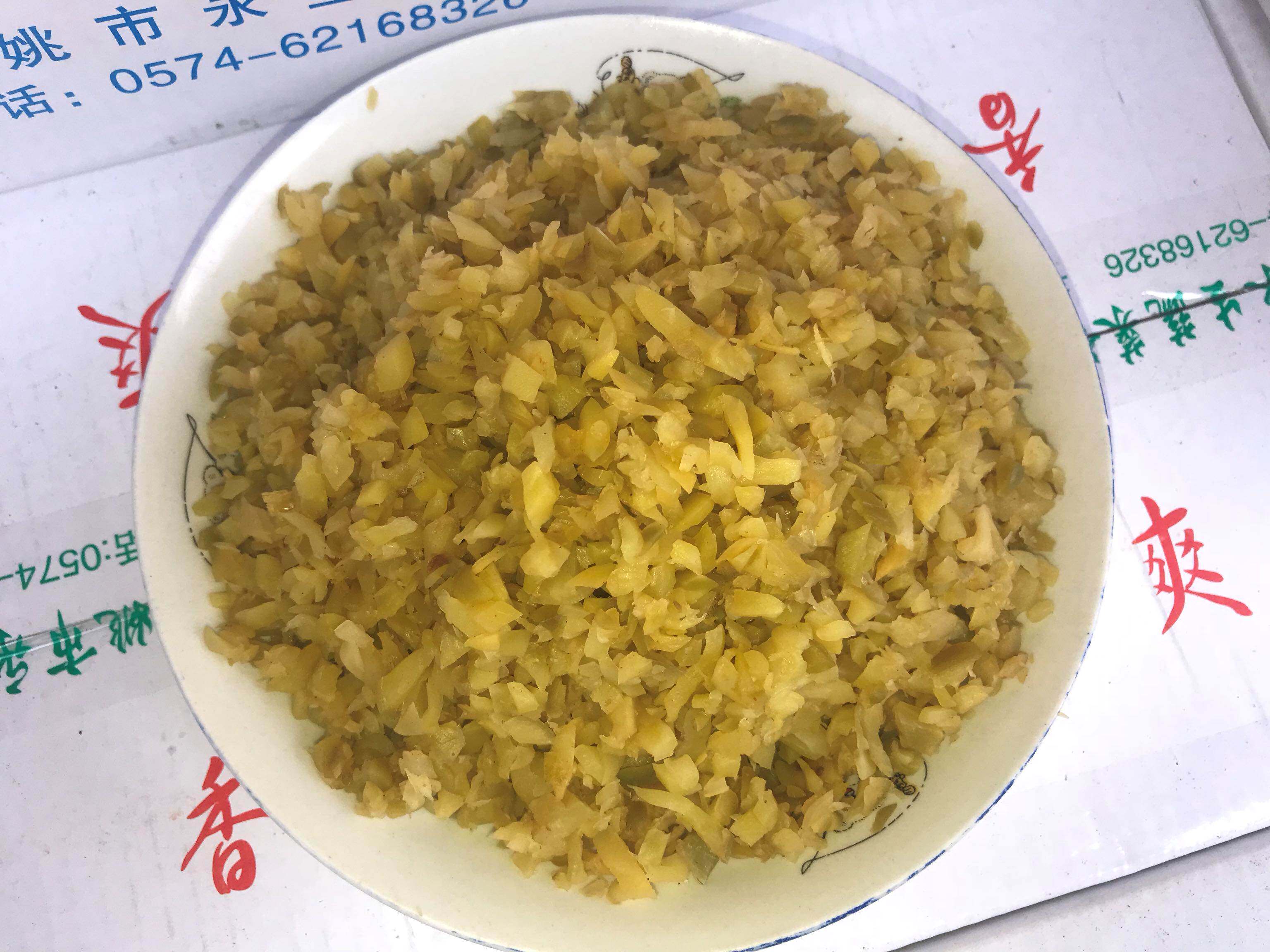 榨菜粒净净重9斤丁榨菜包邮下饭菜商用酱菜酱菜
