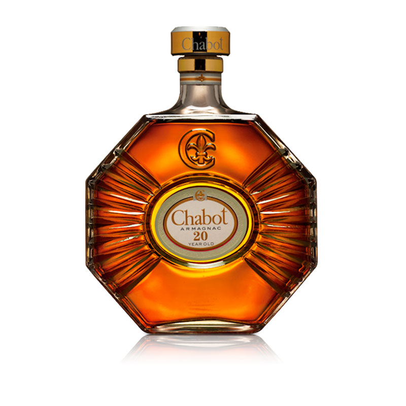 品客戛堡chabot二十年陈酿雅文白兰地法国进口700ml白兰地