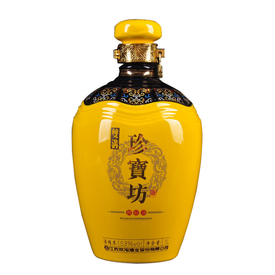 老酒橘子白酒香型浓香1l循环53度2018年坛酒国产白酒