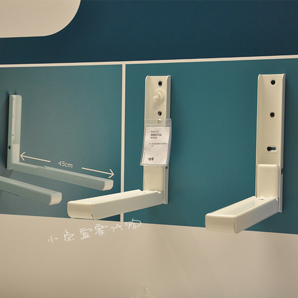 宁波宜家阿纳微波炉烤箱支架托架墙面固定三角微波炉支架