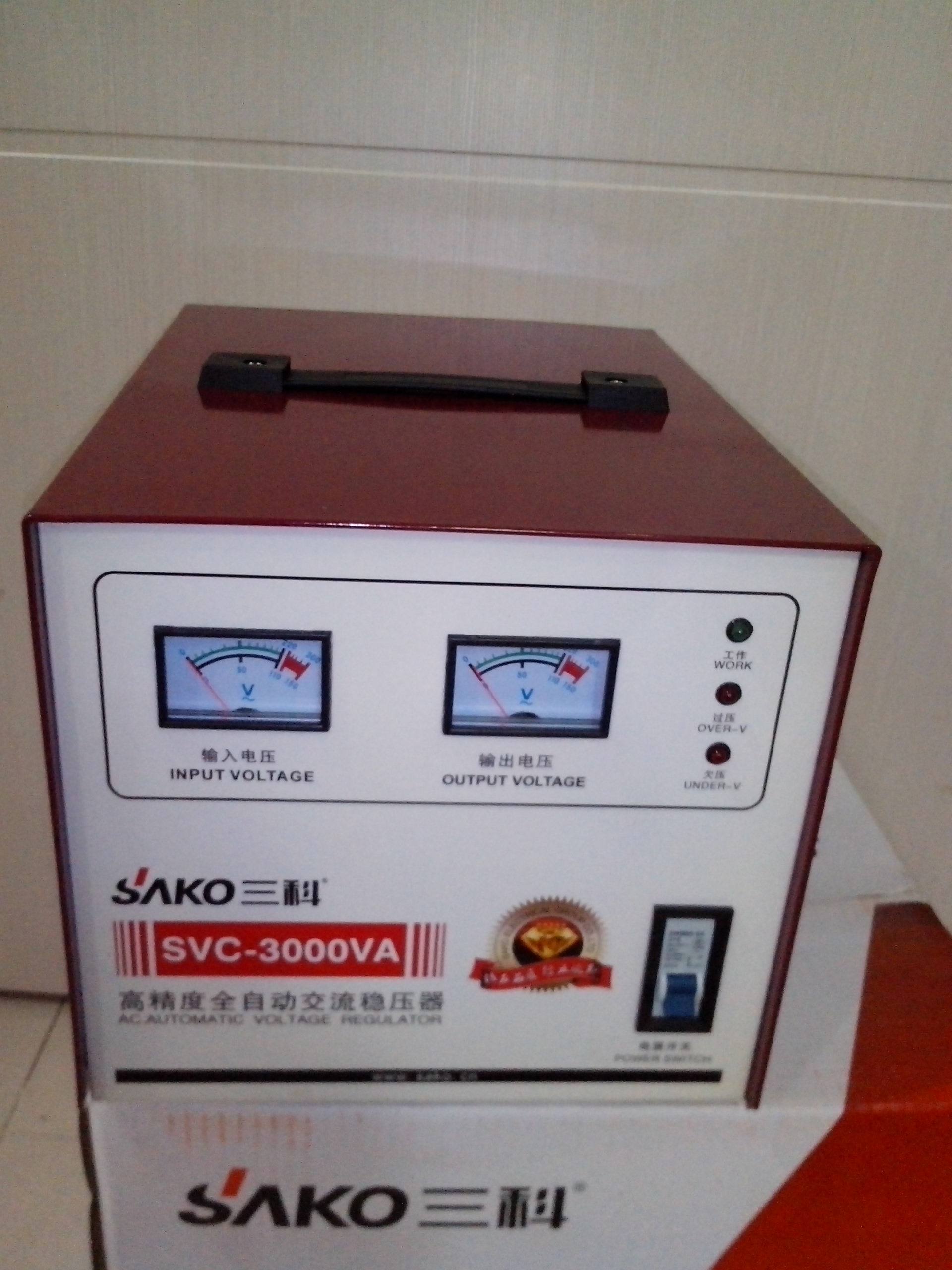 三科稳压器3000w家用电脑全自动电源tndsvc3000va3kva普通稳压器