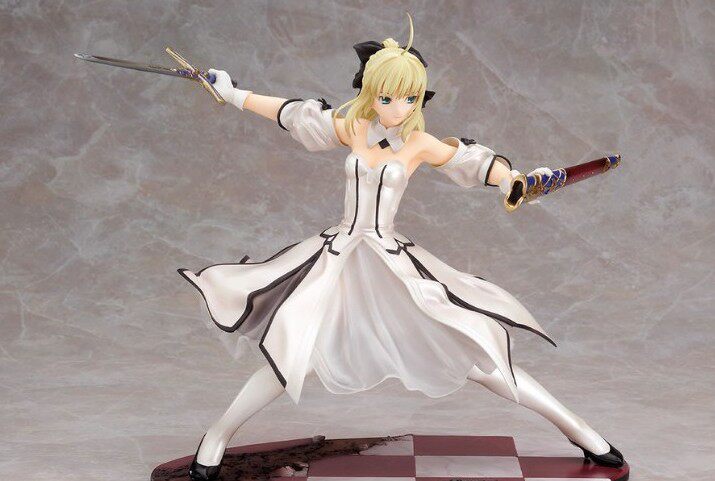 fatezero手办saberlily塞巴莉莉黄金胜利之剑手办