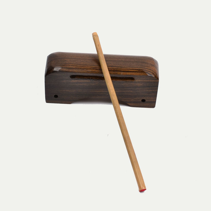 高音乌木短角木鱼梆子打击乐器棒子梆子
