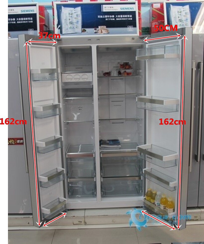 适用于博西华西门子博世对开门冰箱用的门密封条胶条圈