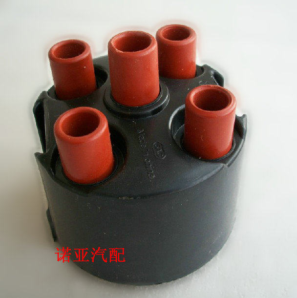 大众新秀奥迪捷达达普桑塔纳2000分电器火头头盖分电器