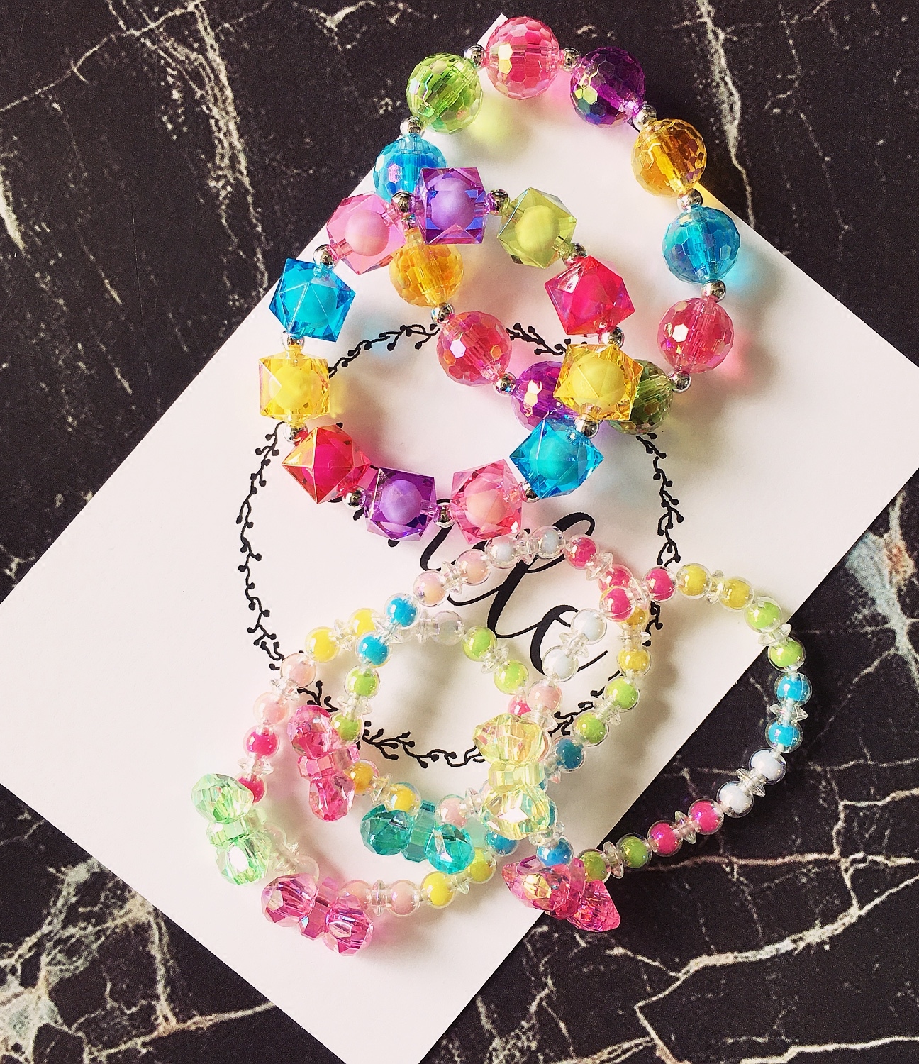 新品韩国儿童首饰手链女童配饰漂亮可爱卡通手链