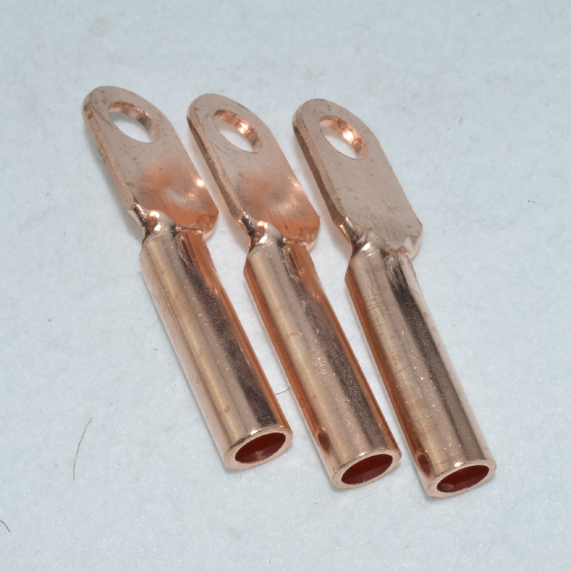 接线铜线dt10mm2鼻子电线耳铜接头接线端子鼻铜接线端子