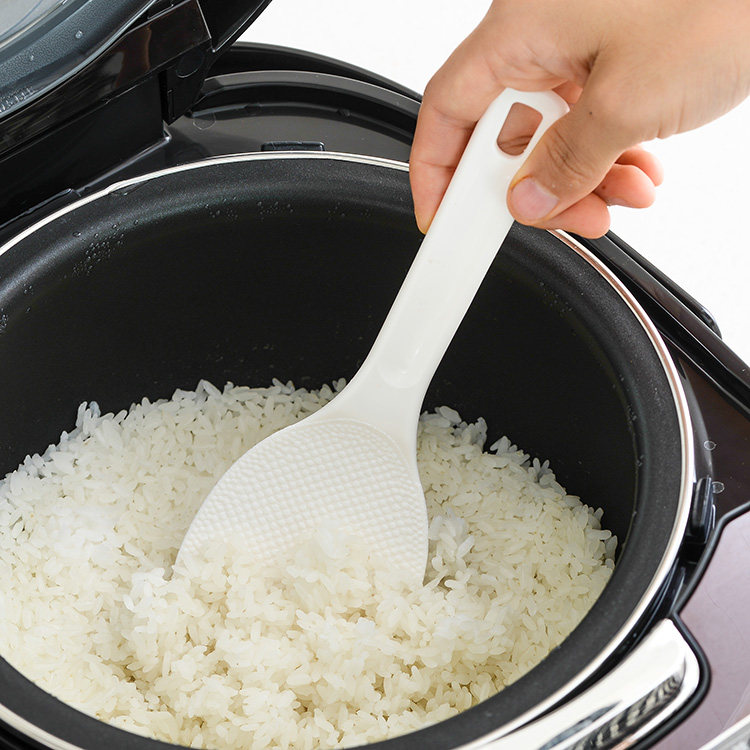 清仓日本产业21cm不沾米饭饭铲电饭煲饭勺双重饭勺