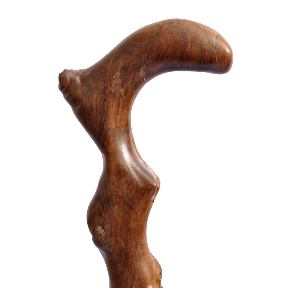 拐杖老人实木免邮红木黑梓根雕木质手杖拐棍根雕