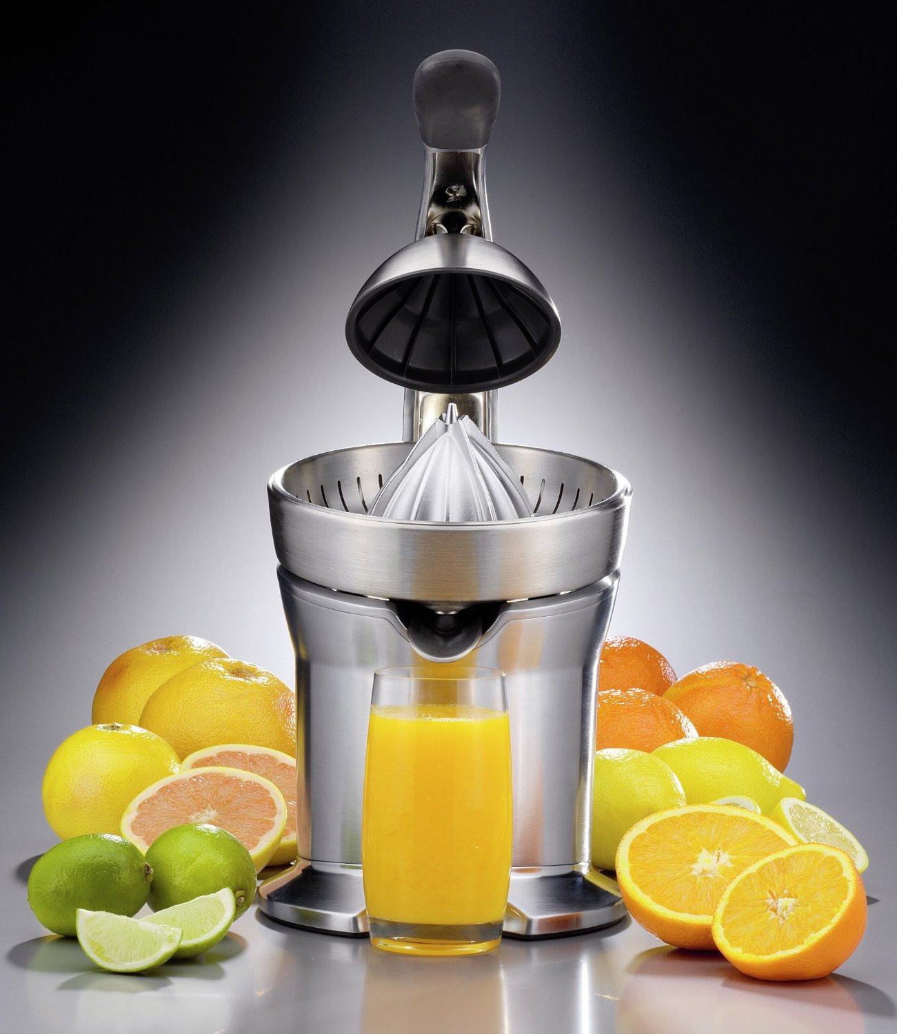 100德国代购进口gastroback铸铝不锈钢过滤柑橘橘类榨汁机