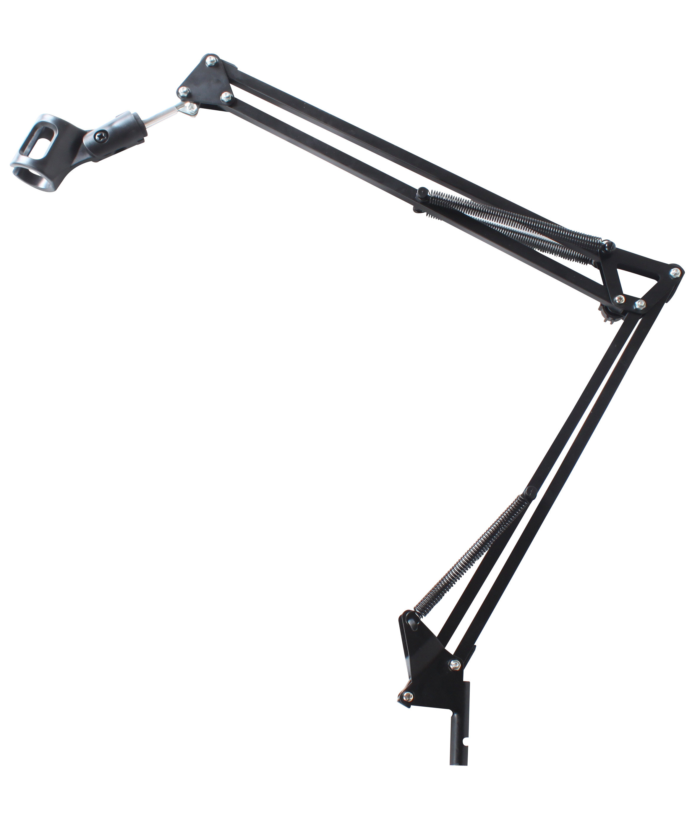 支架nb35nb35麦克风悬臂话筒悬挂金属底座夹子支架