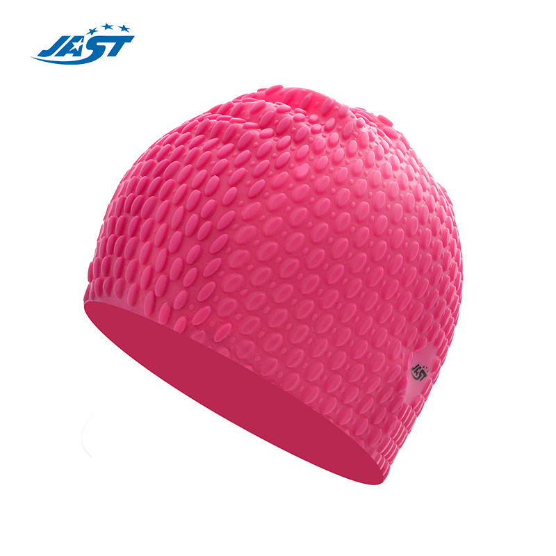 泳帽佳斯特男女长发大号防水硅胶专业成人颗粒泳帽