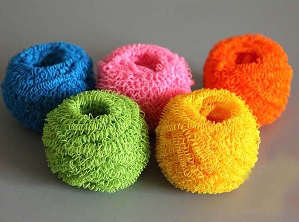 国产创意彩色塑料钢丝球锅刷刷洗碗家用清洁钢丝球