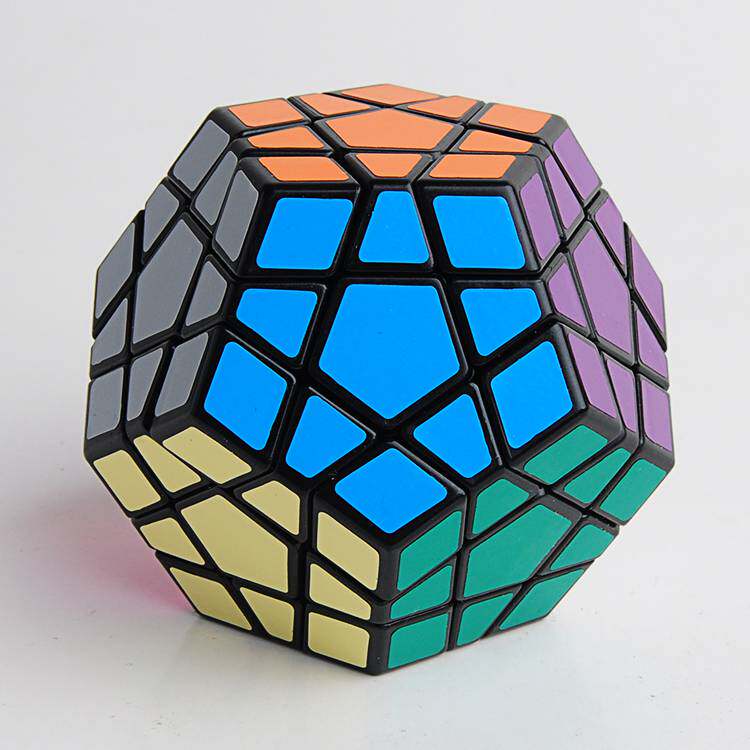圣手五魔方圣手极光三阶五魔方宝石3阶5魔方实色3阶十二面体