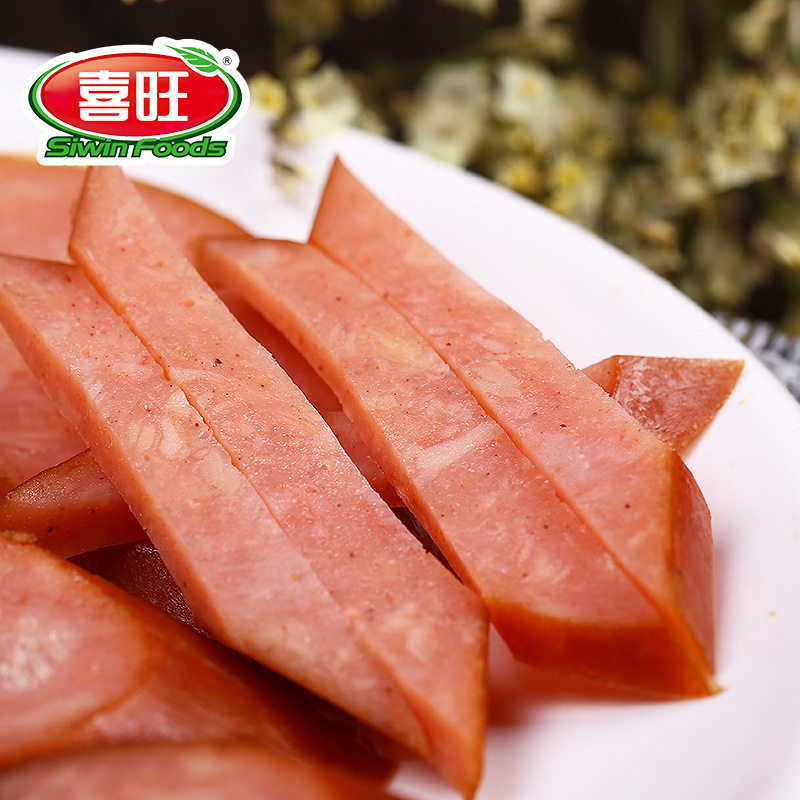 5袋包邮喜旺蒜香烤肠220g蒜蓉火腿香肠佐餐猪肉类