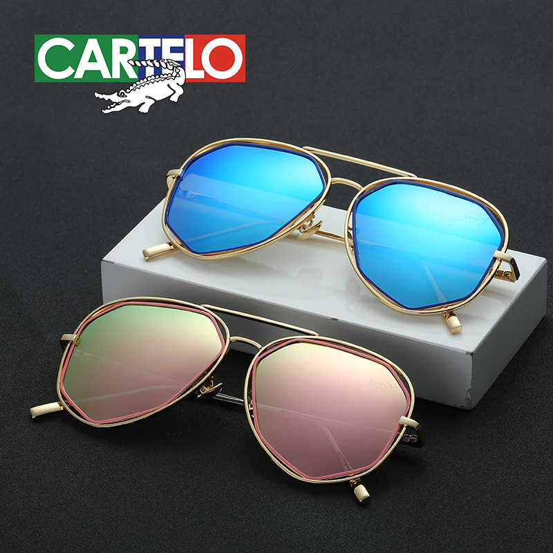 卡帝乐鳄鱼cartelo男士明星太阳镜cartelo
