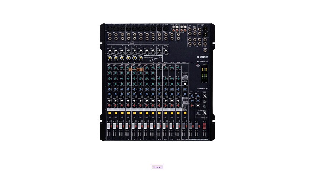 yamaha雅马哈mg166cx16调音舞台演出婚庆会议室体育馆dj调音台舞台