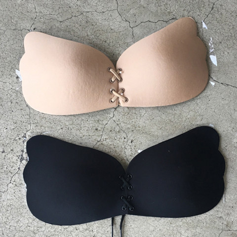 女装夏天家乳贴内衣肩带硅胶隐形文胸聚拢小胸文胸
