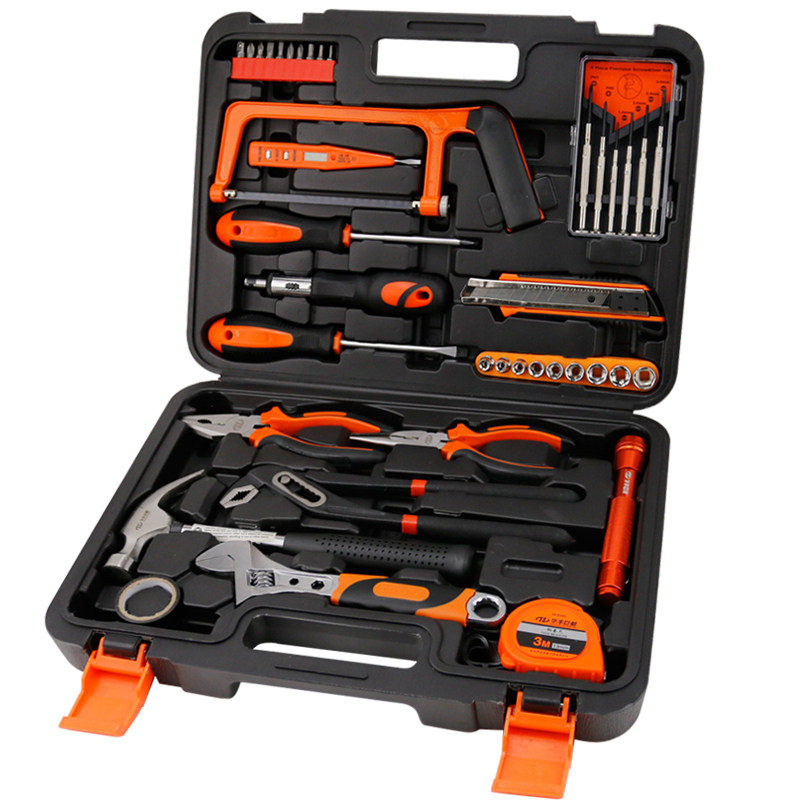 华丰巨箭件套多功能精密家用工具组套专业五金电工组合套装