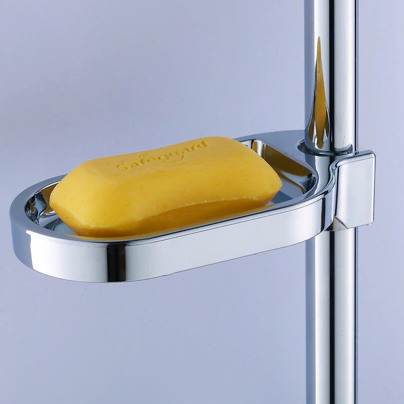 皂盒花洒卫浴皂网淋浴abs肥皂皂碟升降置物架花洒配件