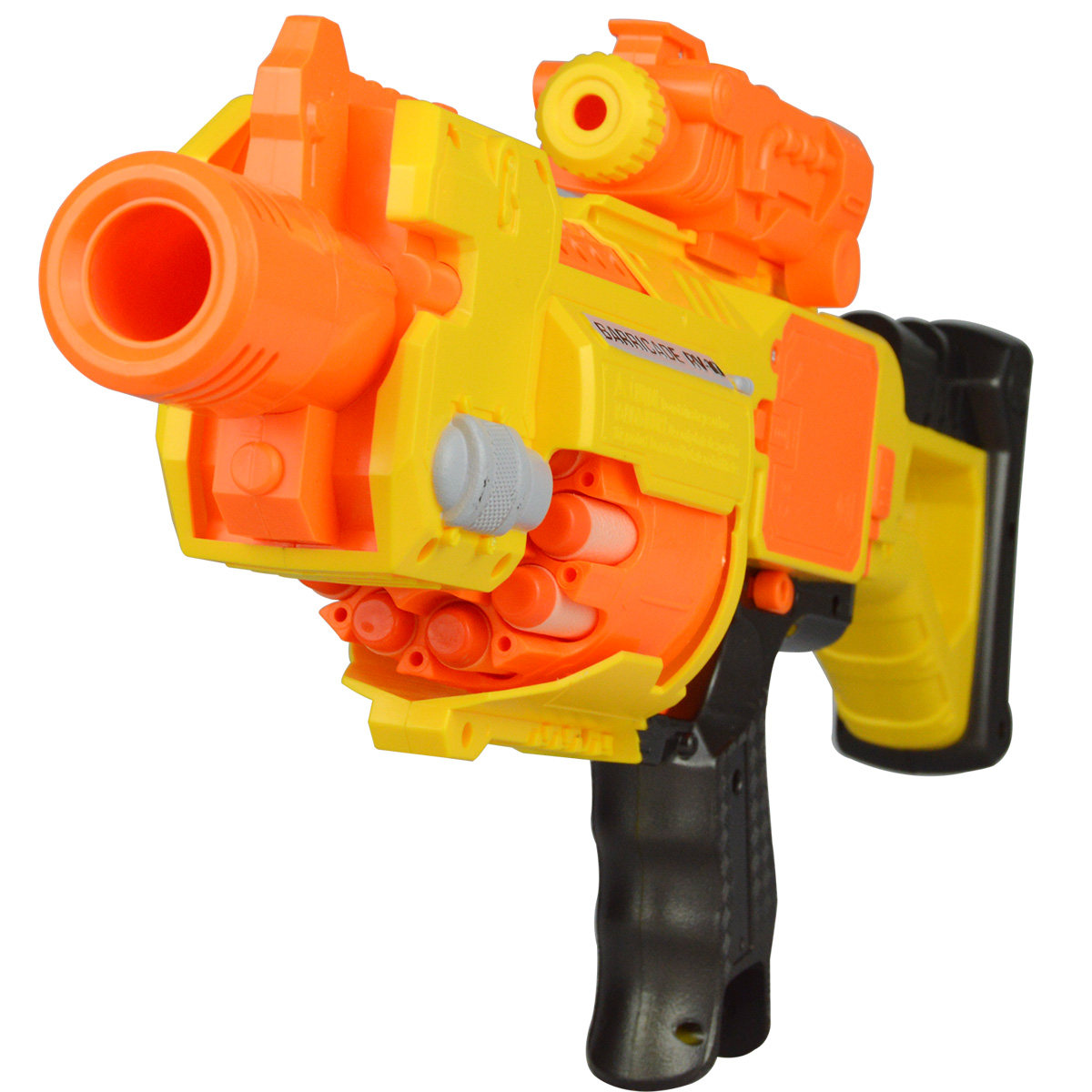 男孩安全软弹转轮手枪电动连发子弹儿童玩具男生电动玩具枪