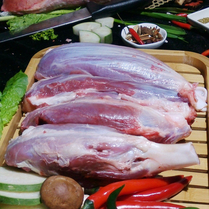 牛腱新鲜宁夏清真黄牛肉牛肉龟腱牛展金钱牛腱子
