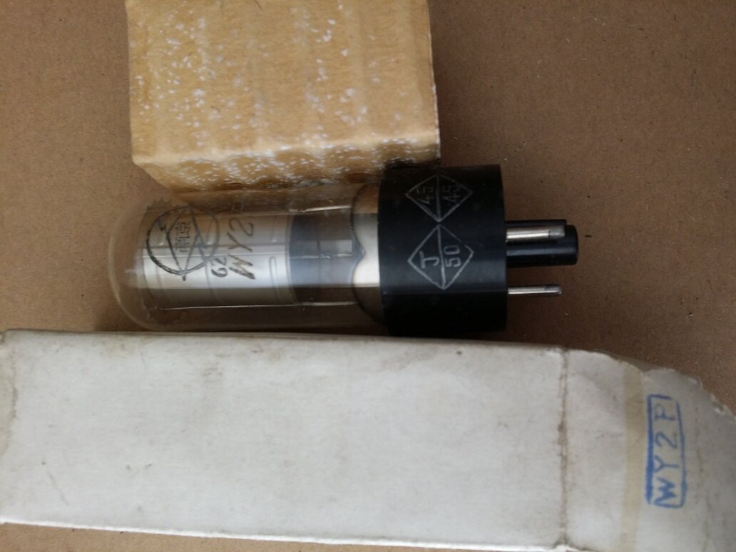 电子管杭州南京wy2pwy3pwy4p全新原盒电子管