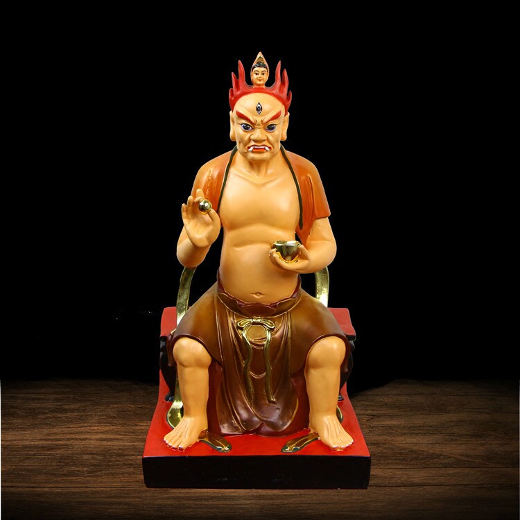 大士面然鬼王菩萨焦面王羽林家居摆件树脂佛像摆件