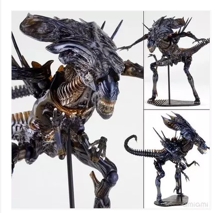 国产现货海洋堂山口式特撮018alien母后铁血大战异型手办