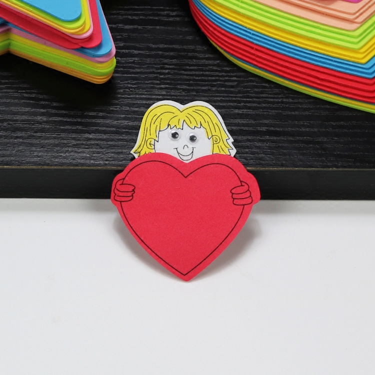 幼儿园装饰布置材料手工大头贴评比栏照片墙面男孩女孩一寸照片贴