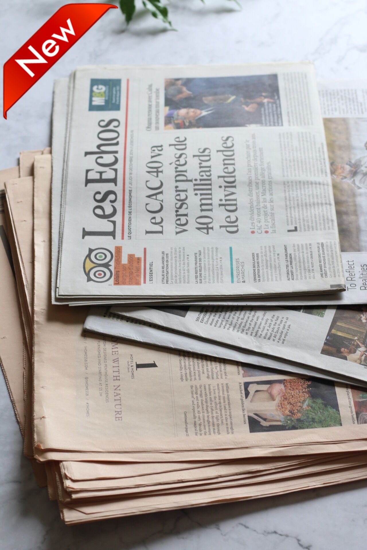 报纸道具摄影背景ins拍照外文英文复古二店背景布类