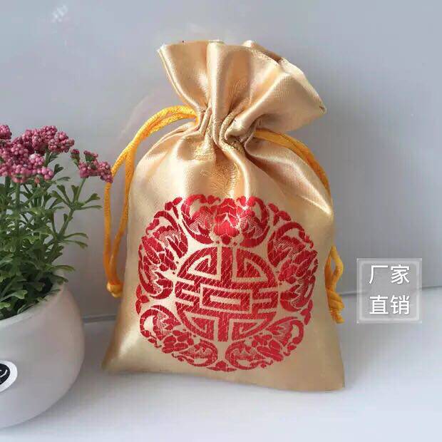 刺绣锦囊丝绸首饰平安符袋礼品袋文玩袋锦布袋首饰袋