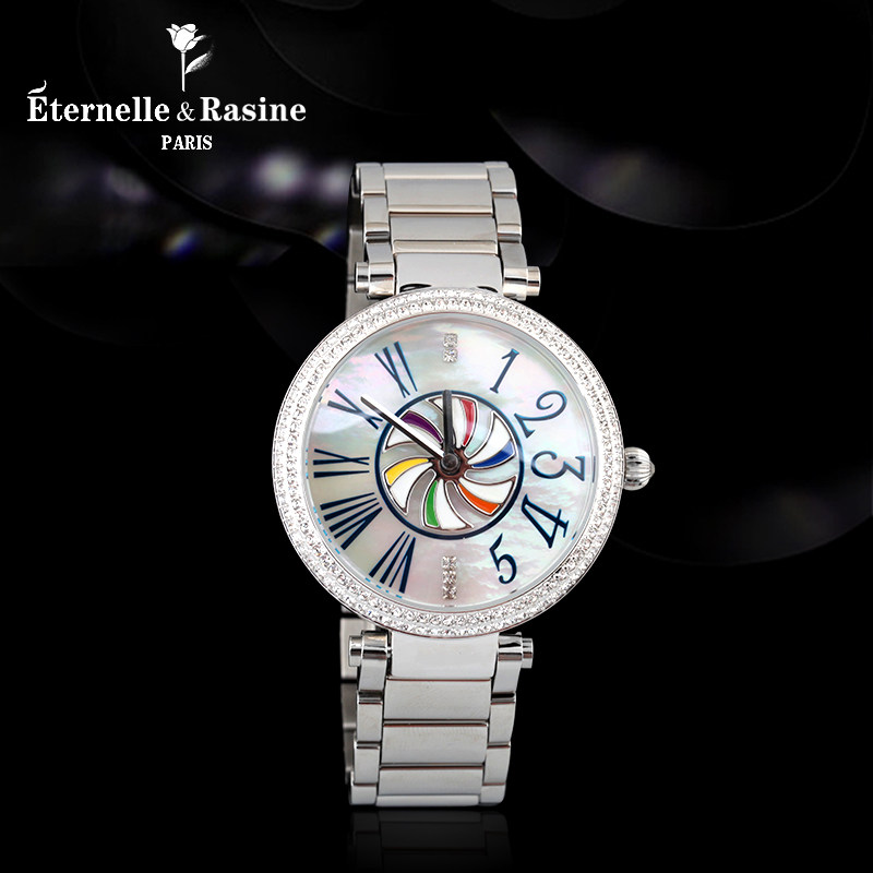 法国eternelle时尚潮流女士腕表优雅气质石英表欧美杂志国产腕表