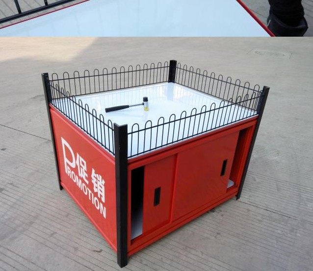 促销服装店货车花架花车拆装货架特价超市收银台促销架